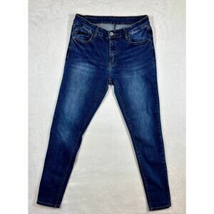 KanCan Midrise Skinny Ankle Stretch Denim Jeans Size 9 Minimalist